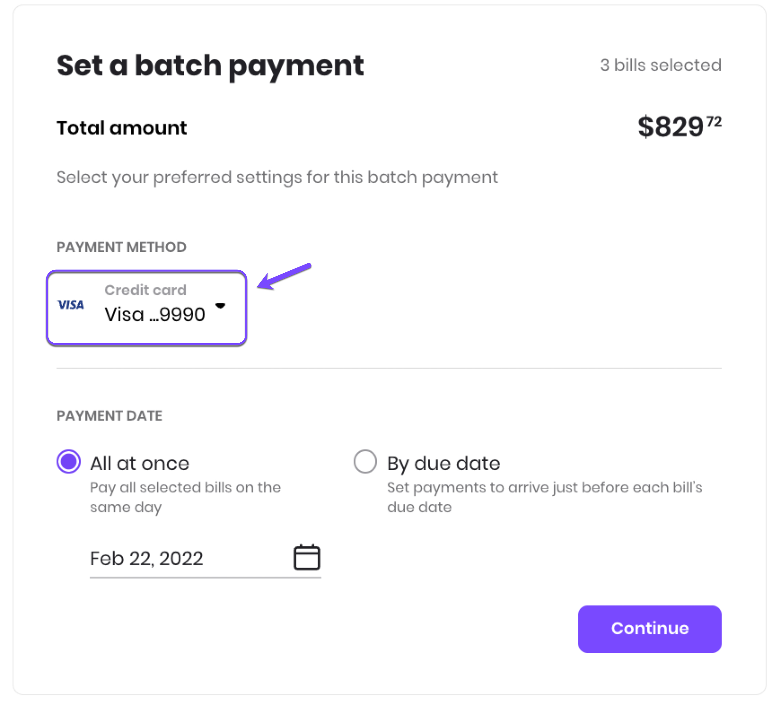 How To Set A Default Payment Method Melio